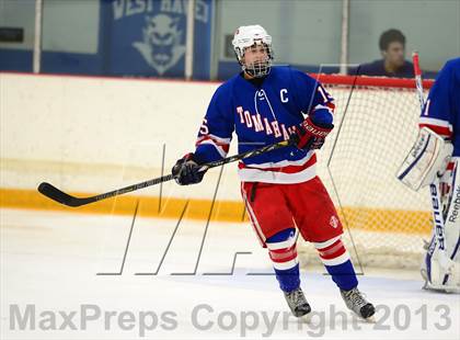Thumbnail 2 in Glastonbury vs. Ridgefield (West Haven Christmas Tournament) photogallery.