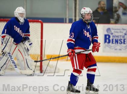 Thumbnail 3 in Glastonbury vs. Ridgefield (West Haven Christmas Tournament) photogallery.