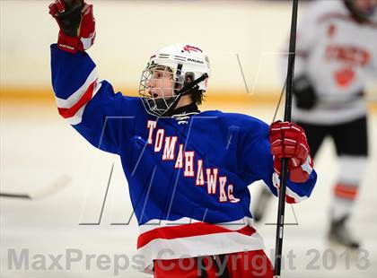 Thumbnail 2 in Glastonbury vs. Ridgefield (West Haven Christmas Tournament) photogallery.