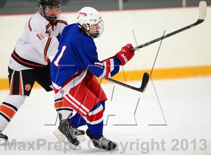 Thumbnail 2 in Glastonbury vs. Ridgefield (West Haven Christmas Tournament) photogallery.