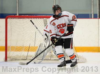 Thumbnail 3 in Glastonbury vs. Ridgefield (West Haven Christmas Tournament) photogallery.