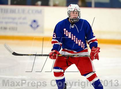 Thumbnail 1 in Glastonbury vs. Ridgefield (West Haven Christmas Tournament) photogallery.