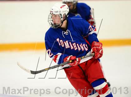Thumbnail 2 in Glastonbury vs. Ridgefield (West Haven Christmas Tournament) photogallery.