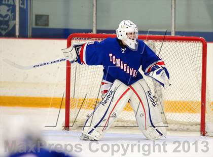 Thumbnail 3 in Glastonbury vs. Ridgefield (West Haven Christmas Tournament) photogallery.