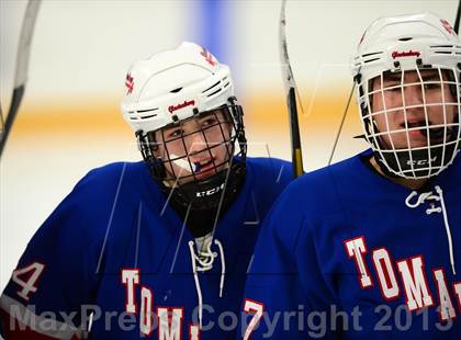 Thumbnail 1 in Glastonbury vs. Ridgefield (West Haven Christmas Tournament) photogallery.