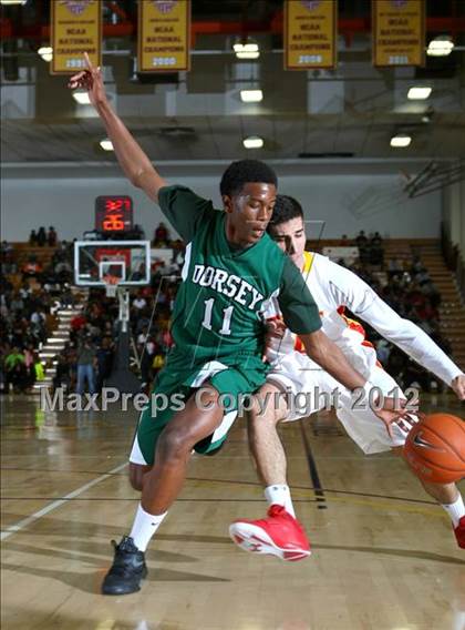 Thumbnail 3 in Taft vs. Dorsey (CIF LA City Section D1 Final) photogallery.
