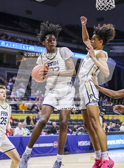 Thumbnail 3 in Principia vs KIPP Legacy (MSHSAA Class 3 Championship) photogallery.
