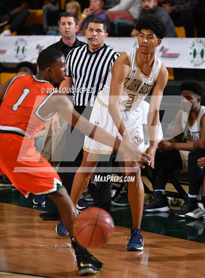 Thumbnail 2 in Poly vs. St. John Bosco (Classic at Damien) photogallery.