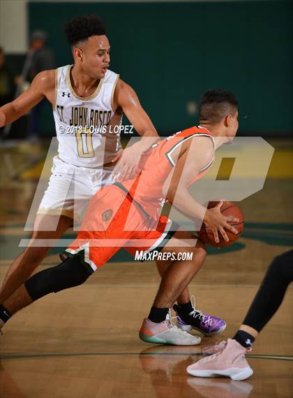 Thumbnail 3 in Poly vs. St. John Bosco (Classic at Damien) photogallery.