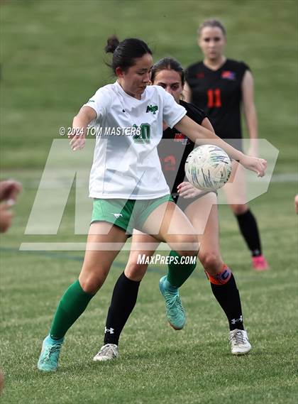 Thumbnail 2 in Marvin Ridge vs. Myers Park (NCHSAA 4A Round 4) photogallery.