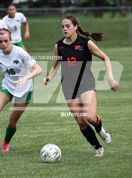 Thumbnail 2 in Marvin Ridge vs. Myers Park (NCHSAA 4A Round 4) photogallery.