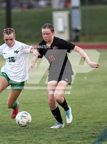 Thumbnail 2 in Marvin Ridge vs. Myers Park (NCHSAA 4A Round 4) photogallery.