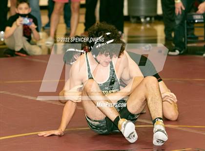 Thumbnail 2 in NCHSAA 4A West Wrestling Regional Championship photogallery.