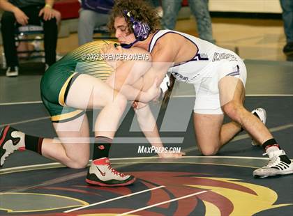 Thumbnail 2 in NCHSAA 4A West Wrestling Regional Championship photogallery.