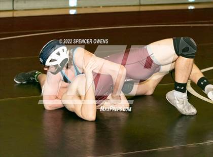 Thumbnail 2 in NCHSAA 4A West Wrestling Regional Championship photogallery.