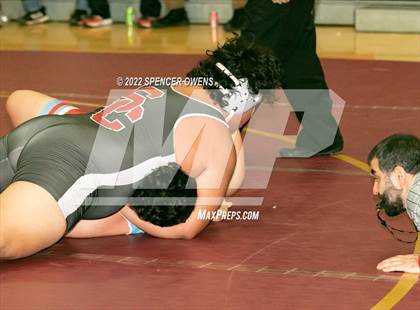 Thumbnail 1 in NCHSAA 4A West Wrestling Regional Championship photogallery.