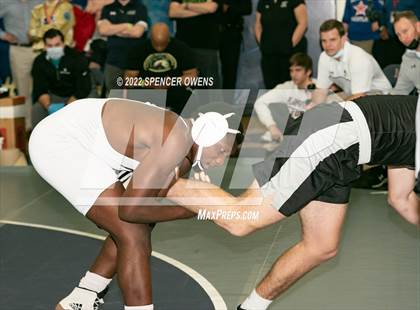 Thumbnail 1 in NCHSAA 4A West Wrestling Regional Championship photogallery.