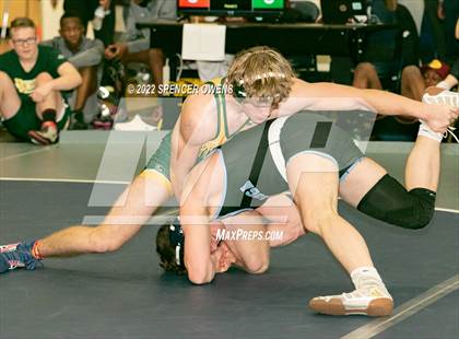 Thumbnail 1 in NCHSAA 4A West Wrestling Regional Championship photogallery.
