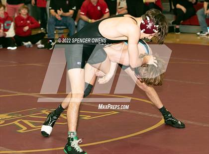 Thumbnail 2 in NCHSAA 4A West Wrestling Regional Championship photogallery.