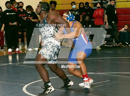 Thumbnail 1 in NCHSAA 4A West Wrestling Regional Championship photogallery.