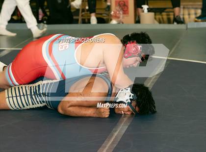 Thumbnail 1 in NCHSAA 4A West Wrestling Regional Championship photogallery.