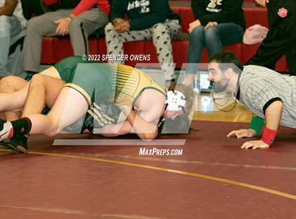 Thumbnail 3 in NCHSAA 4A West Wrestling Regional Championship photogallery.