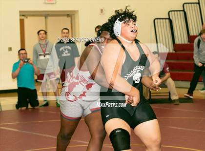 Thumbnail 1 in NCHSAA 4A West Wrestling Regional Championship photogallery.