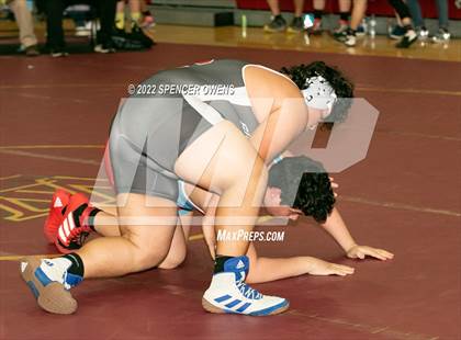 Thumbnail 2 in NCHSAA 4A West Wrestling Regional Championship photogallery.