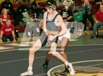 Thumbnail 2 in NCHSAA 4A West Wrestling Regional Championship photogallery.