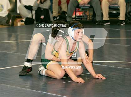 Thumbnail 1 in NCHSAA 4A West Wrestling Regional Championship photogallery.