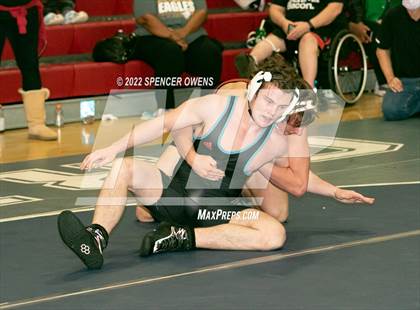 Thumbnail 1 in NCHSAA 4A West Wrestling Regional Championship photogallery.