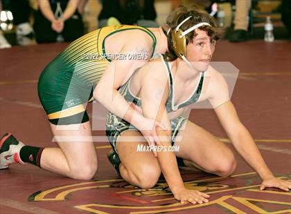 Thumbnail 1 in NCHSAA 4A West Wrestling Regional Championship photogallery.