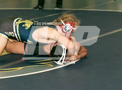 Thumbnail 2 in NCHSAA 4A West Wrestling Regional Championship photogallery.