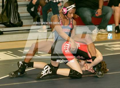 Thumbnail 3 in NCHSAA 4A West Wrestling Regional Championship photogallery.