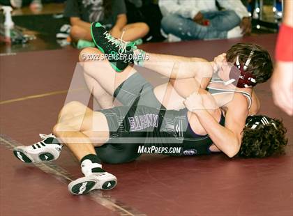 Thumbnail 2 in NCHSAA 4A West Wrestling Regional Championship photogallery.