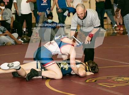 Thumbnail 2 in NCHSAA 4A West Wrestling Regional Championship photogallery.