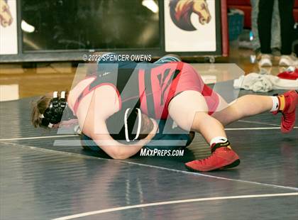 Thumbnail 3 in NCHSAA 4A West Wrestling Regional Championship photogallery.