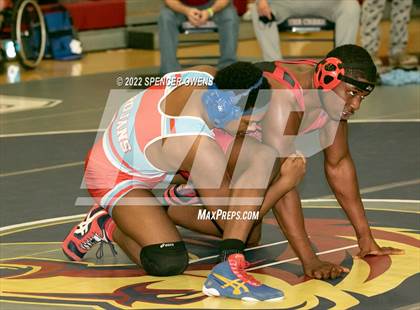 Thumbnail 1 in NCHSAA 4A West Wrestling Regional Championship photogallery.