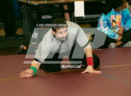 Thumbnail 1 in NCHSAA 4A West Wrestling Regional Championship photogallery.