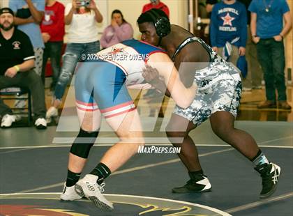 Thumbnail 3 in NCHSAA 4A West Wrestling Regional Championship photogallery.
