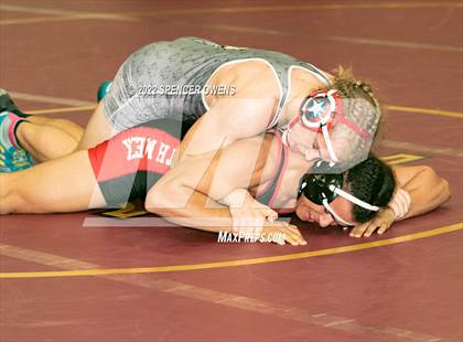 Thumbnail 2 in NCHSAA 4A West Wrestling Regional Championship photogallery.