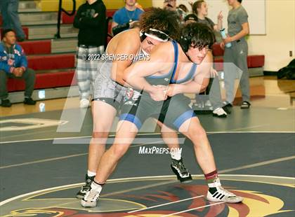 Thumbnail 2 in NCHSAA 4A West Wrestling Regional Championship photogallery.