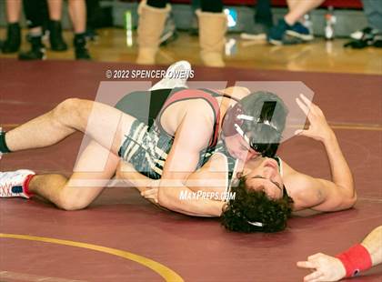 Thumbnail 1 in NCHSAA 4A West Wrestling Regional Championship photogallery.