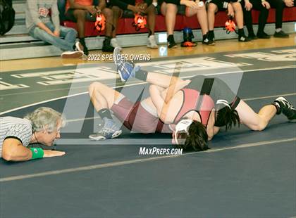 Thumbnail 2 in NCHSAA 4A West Wrestling Regional Championship photogallery.