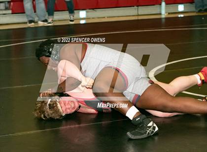 Thumbnail 2 in NCHSAA 4A West Wrestling Regional Championship photogallery.