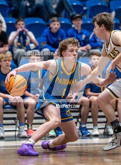 Thumbnail 3 in Parowan vs Enterprise (UHSAA 2A Quarterfinal) photogallery.
