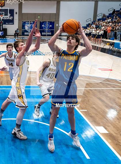 Thumbnail 2 in Parowan vs Enterprise (UHSAA 2A Quarterfinal) photogallery.