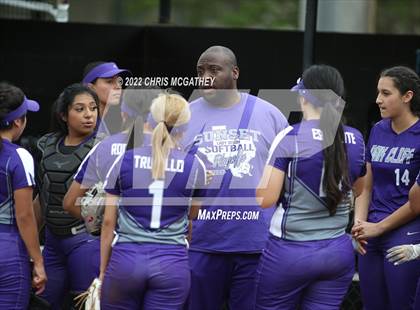 Thumbnail 1 in Sunset @ W.T. White (UIL 5A Region II Bi-District Playoff) photogallery.
