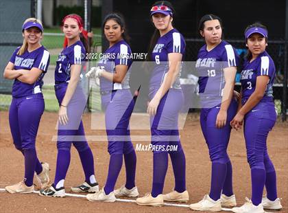 Thumbnail 1 in Sunset @ W.T. White (UIL 5A Region II Bi-District Playoff) photogallery.