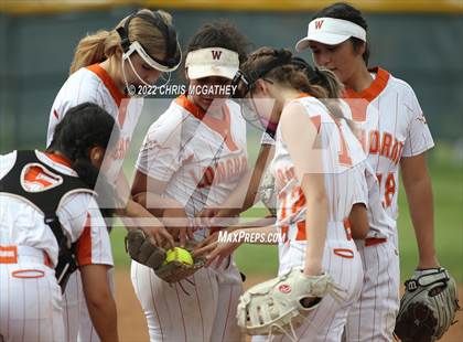 Thumbnail 1 in Sunset @ W.T. White (UIL 5A Region II Bi-District Playoff) photogallery.
